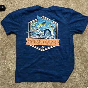Ocean + Coast Blue Graphic T-Shirt